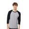 Gildan® Heavy Cotton Raglan Crewneck 3/4 Sleeve T-Shirt for Everyday Comfort & Custom Printing Tee